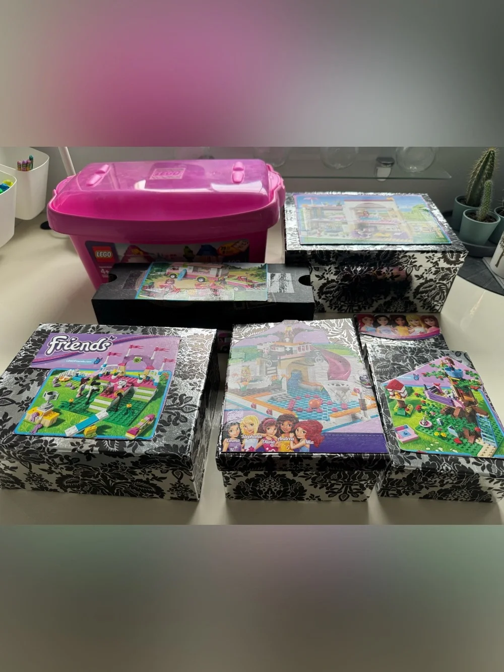 Lego Friends HUGE lot Bundle 5560 3184 3065 41017 41008 3942 3315 3933 3932 3939